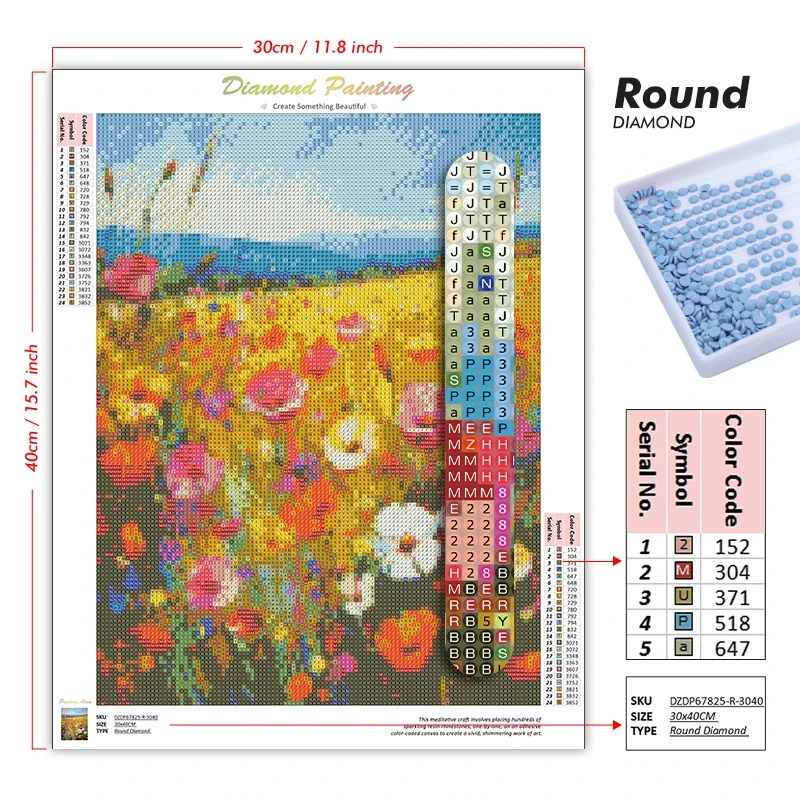 ภาพเพชรประดับลายอนิเมะ Blue Lo - Photo Mosaic Print บทวิจารณ์และราคา