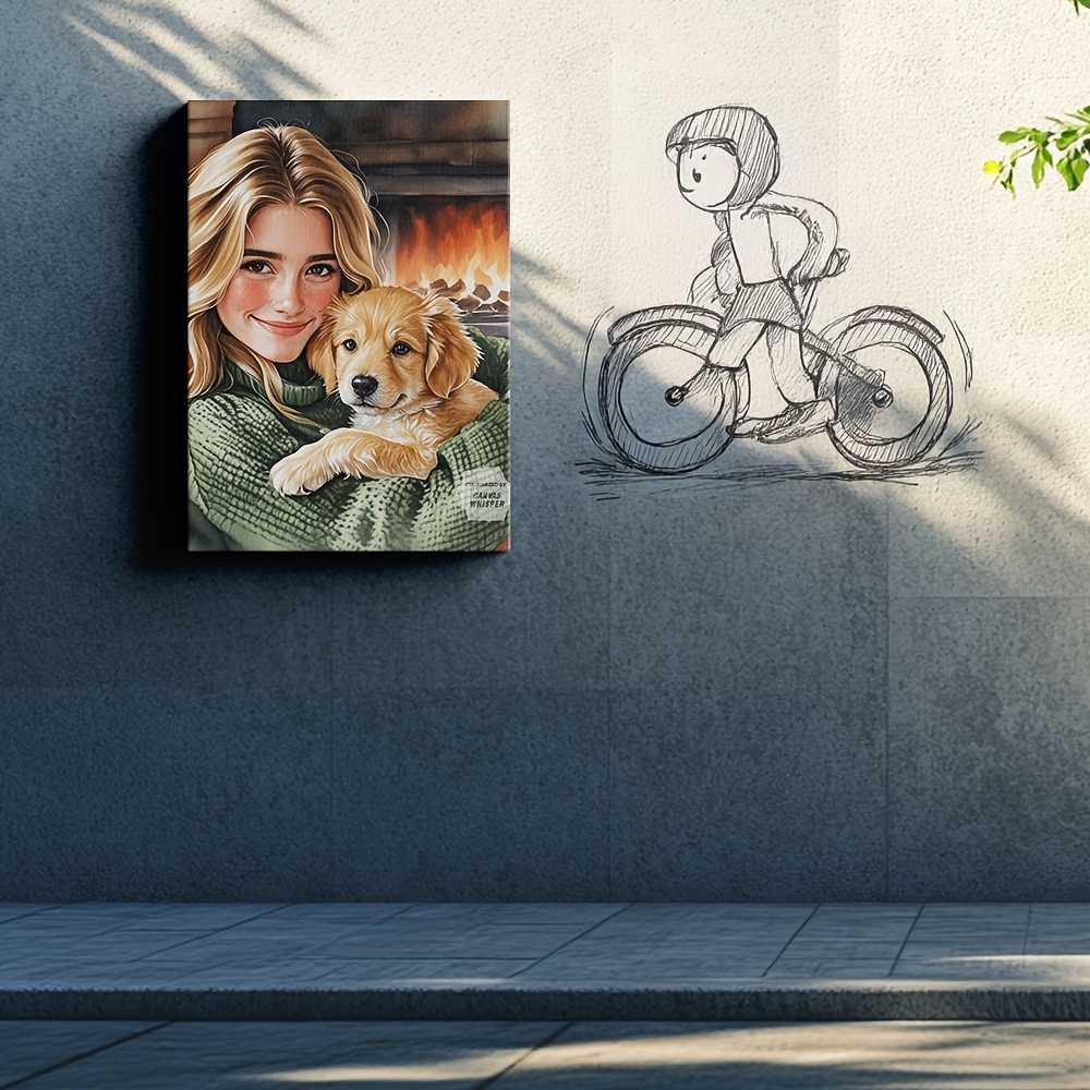 ภาพพิมพ์บนผ้าใบตามสั่ง – งานศิ - Pet Portrait Custom บทวิจารณ์และราคา
